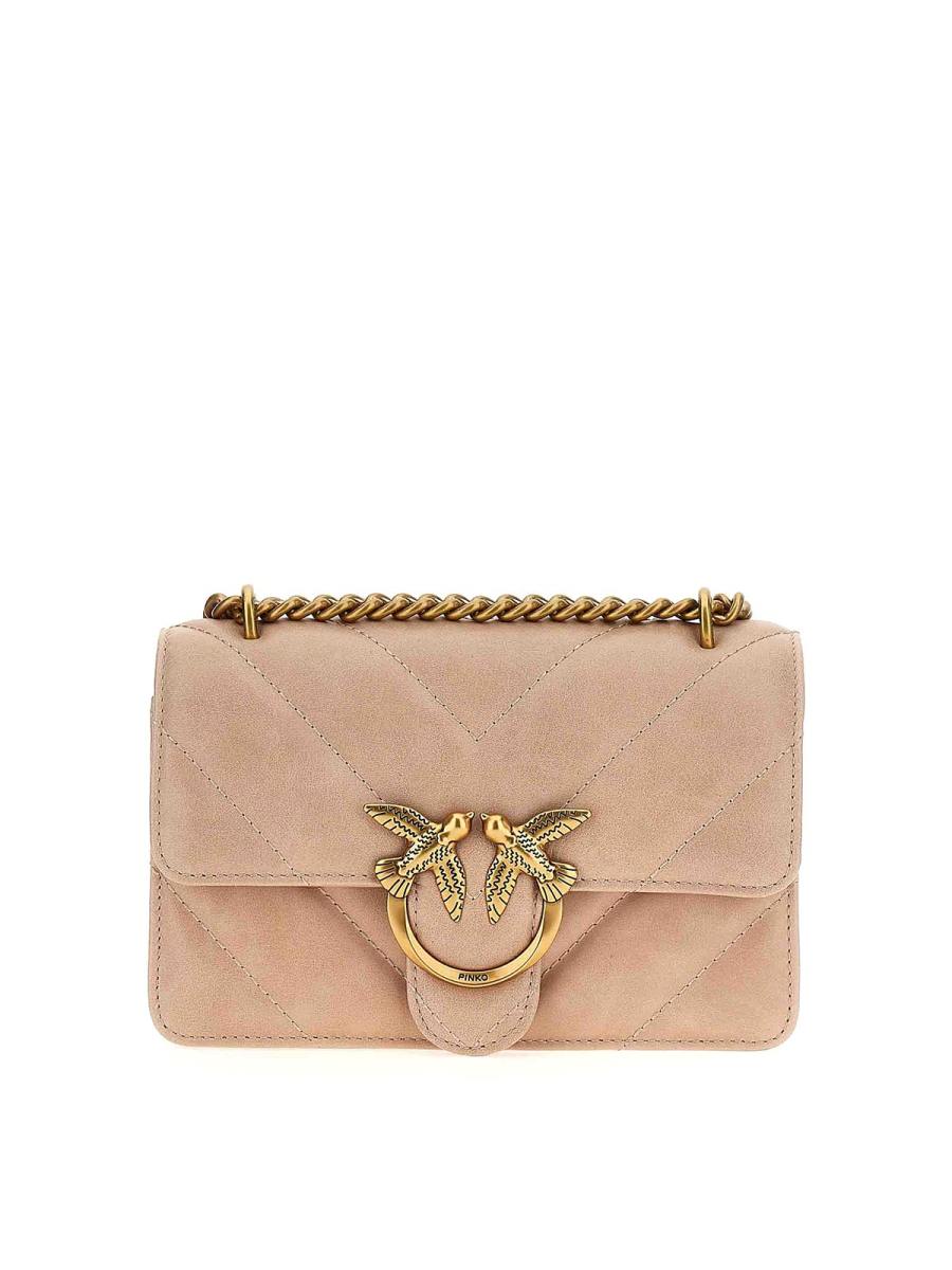 Pinko Sac Bandoulière - Couleur Chair