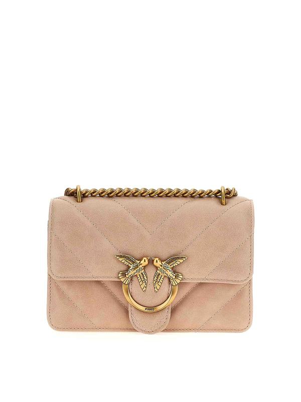 Pinko Sac Bandoulière - Couleur Chair