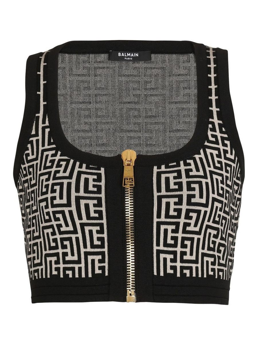 Balmain Top - Noir
