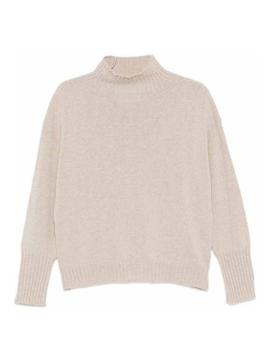 Vanisé Pull Col Rond - Beige