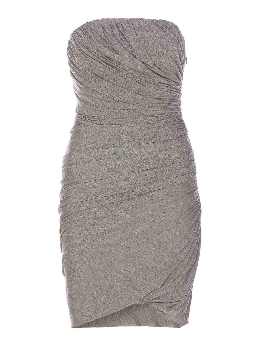 The Attico Robe Courte - Gris