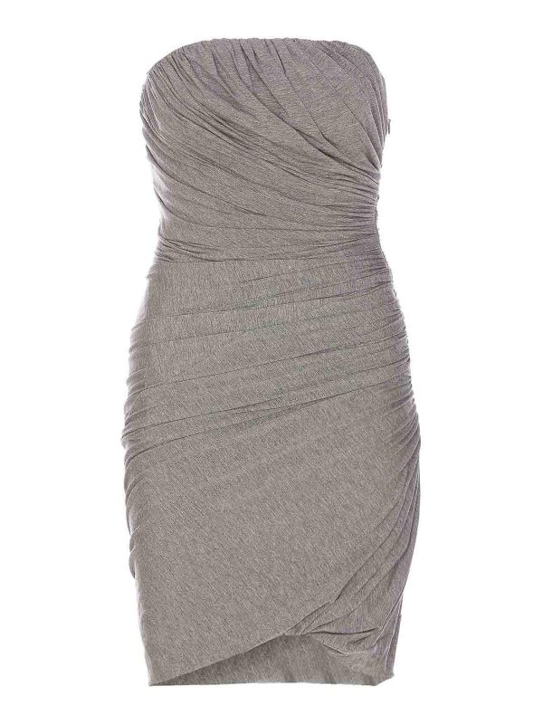 The Attico Robe Courte - Gris