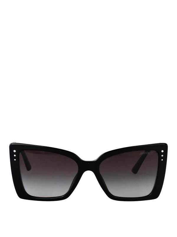 Jimmy Choo Lunettes De Soleil - Noir
