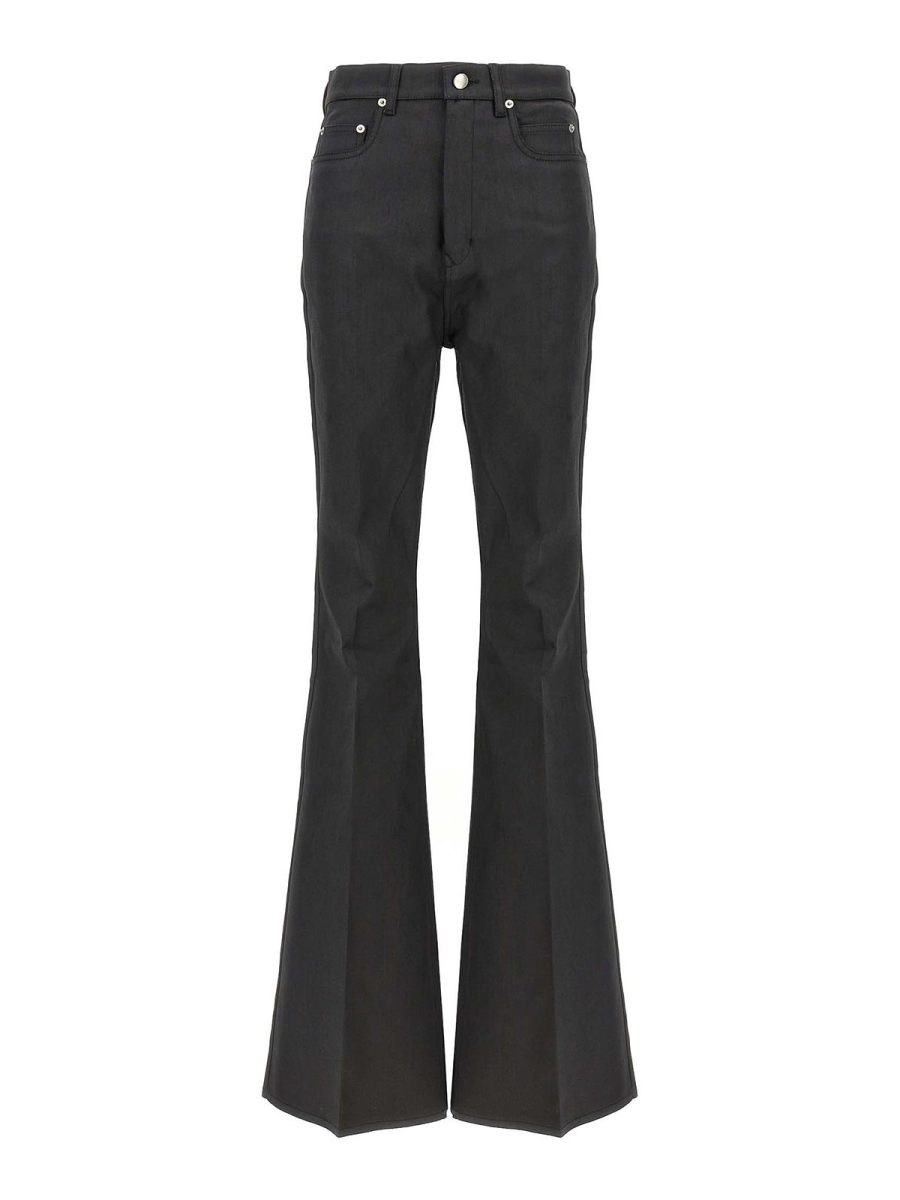 Rick Owens Jean Bootcut - Noir