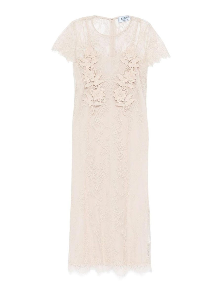Blugirl Robe Au Genou - Beige