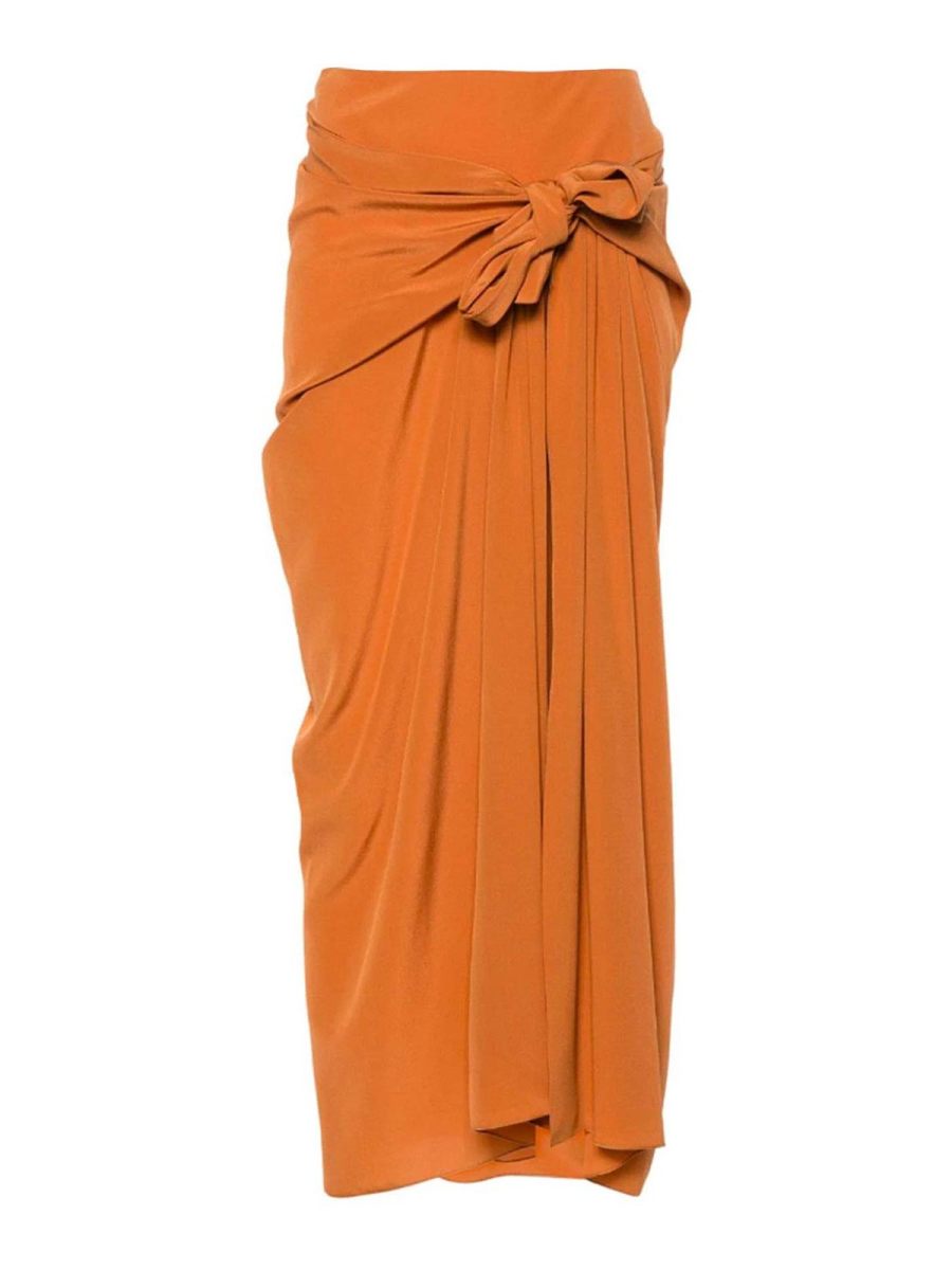 Ermanno Scervino Jupe Midi - Marron
