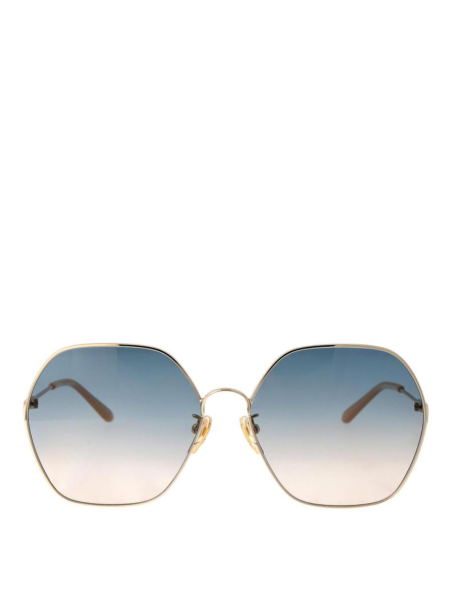 Chloe' Lunettes De Soleil - Or