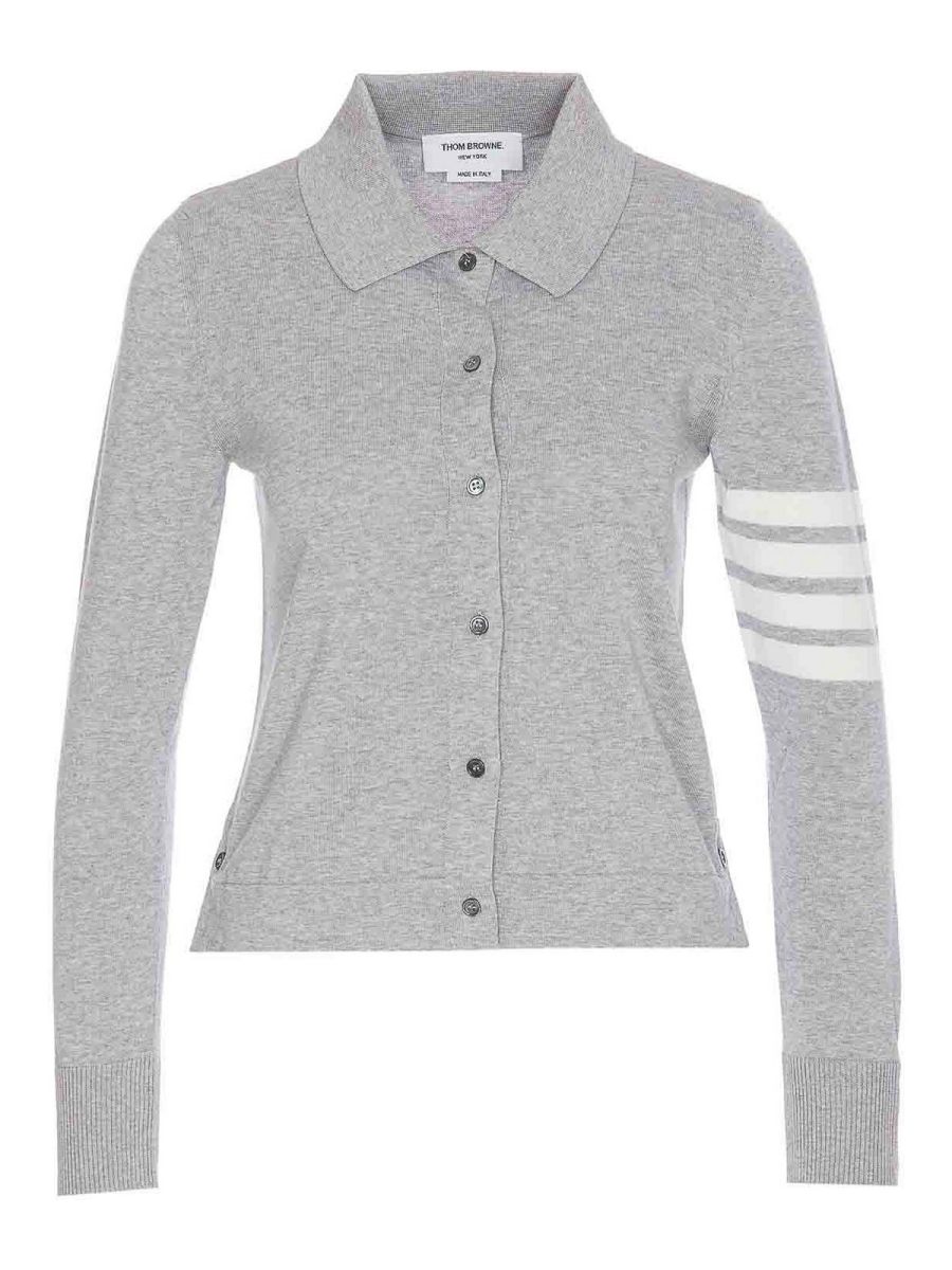 Thom Browne Chemise - Gris