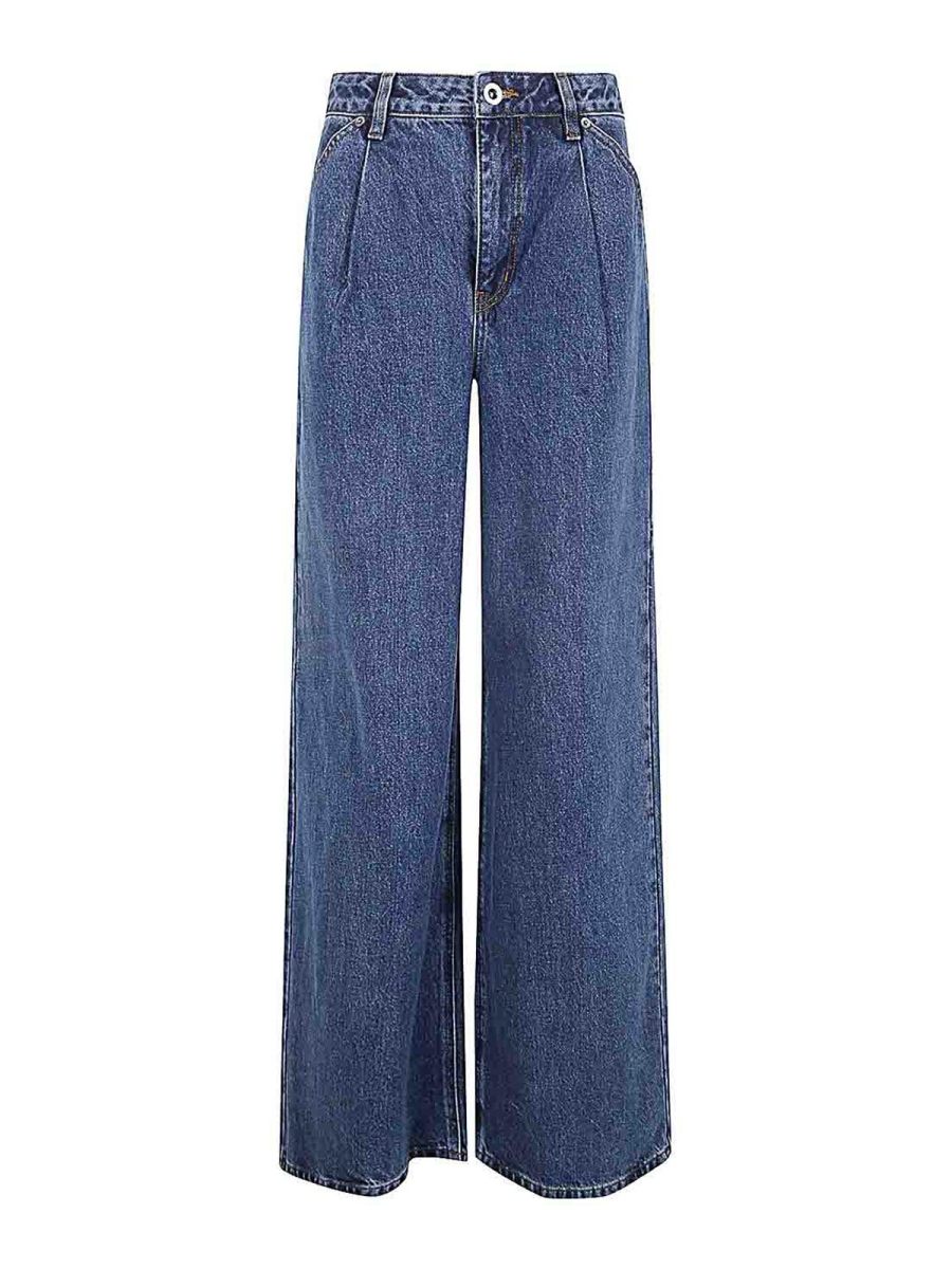 Self Portrait Jean Bootcut - Bleu