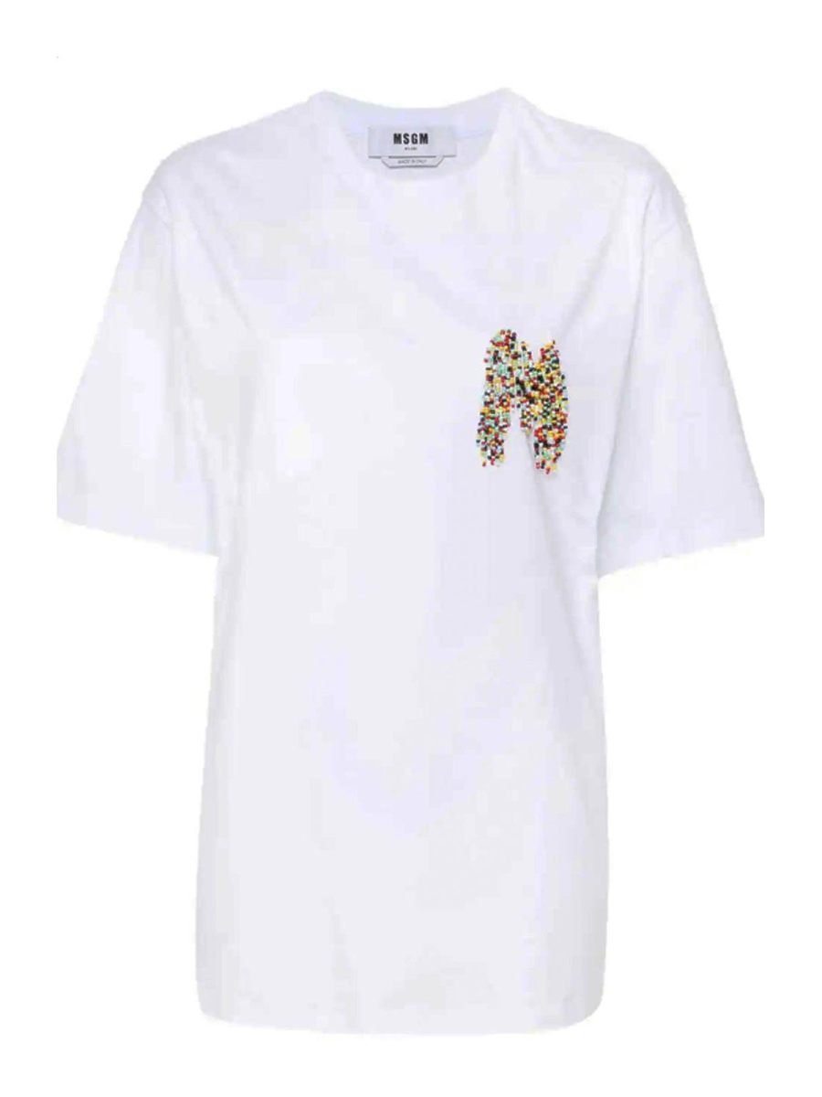 M. S.G. M. T-Shirt - Blanc