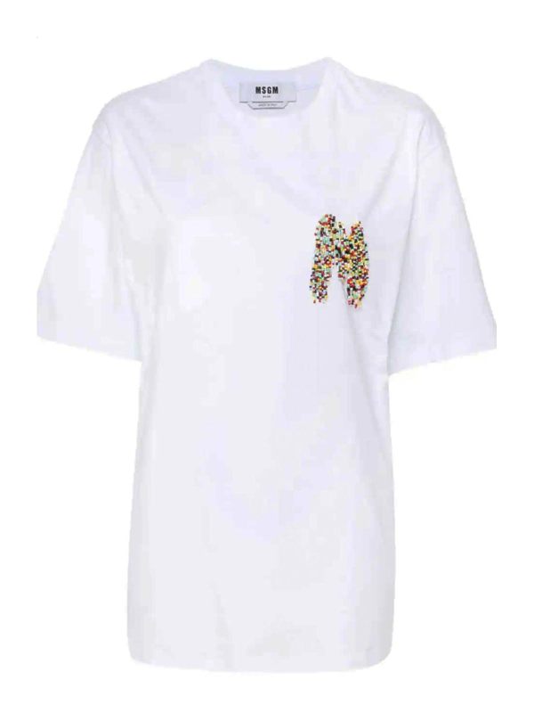 M. S.G. M. T-Shirt - Blanc