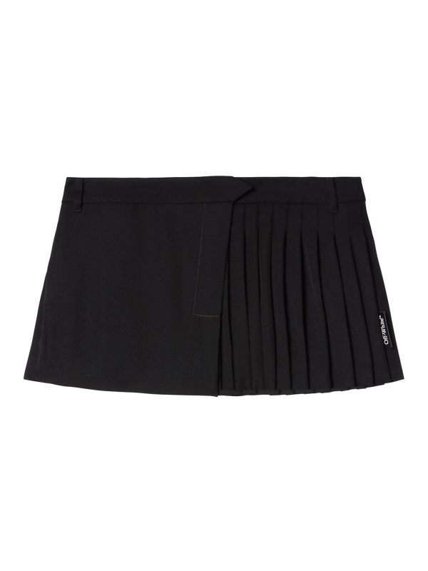 Off-White Mini Jupe - Noir