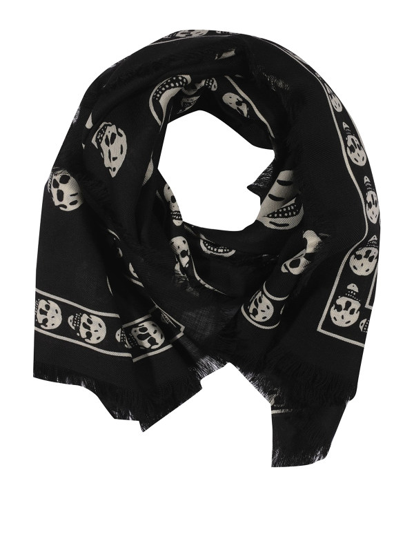Alexander Mcqueen Écharpe - Noir