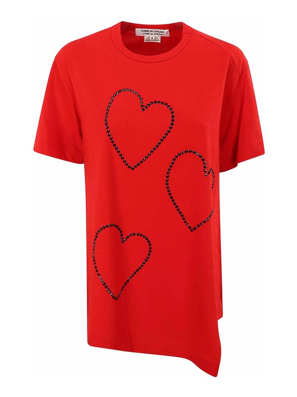 Comme Des Garcons T-Shirt - Rouge