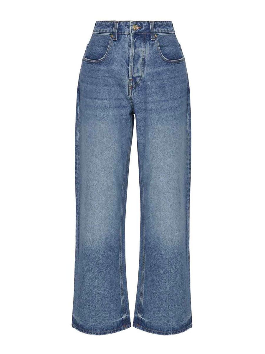 Jacquemus Jean Droit - Foncé Délavé