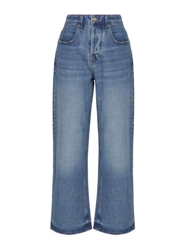 Jacquemus Jean Droit - Foncé Délavé