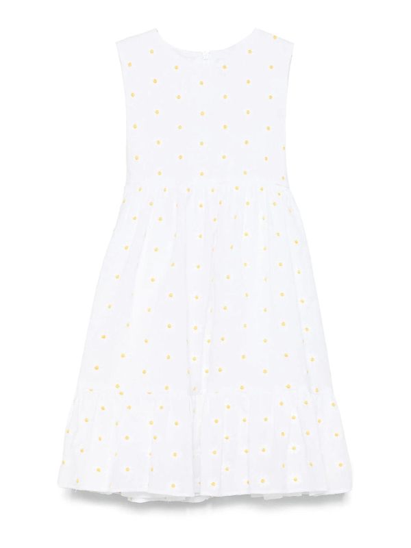 Il Gufo Robe Au Genou - Blanc