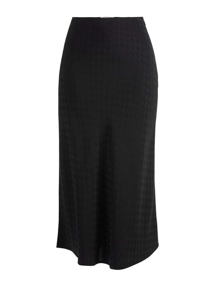 Elisabetta Franchi Jupe Midi - Noir