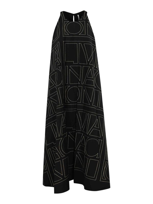 Liviana Conti Robe Au Genou - Noir