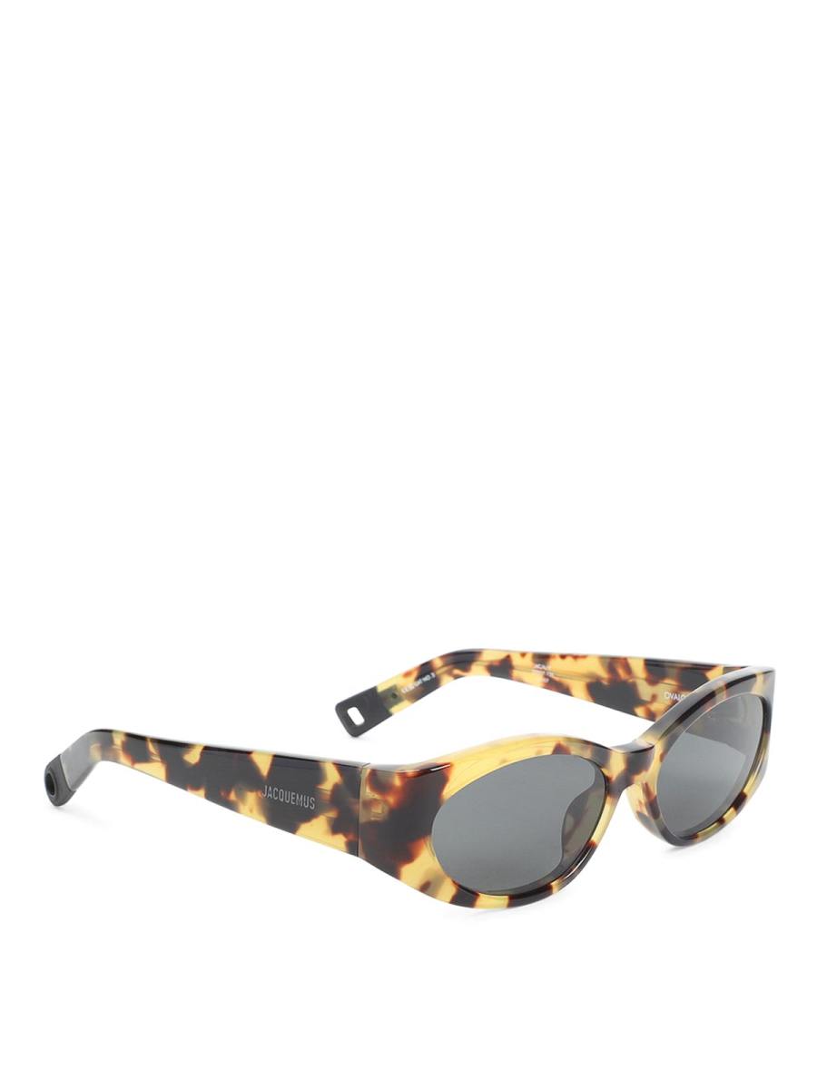 Jacquemus Lunettes De Soleil - Noir