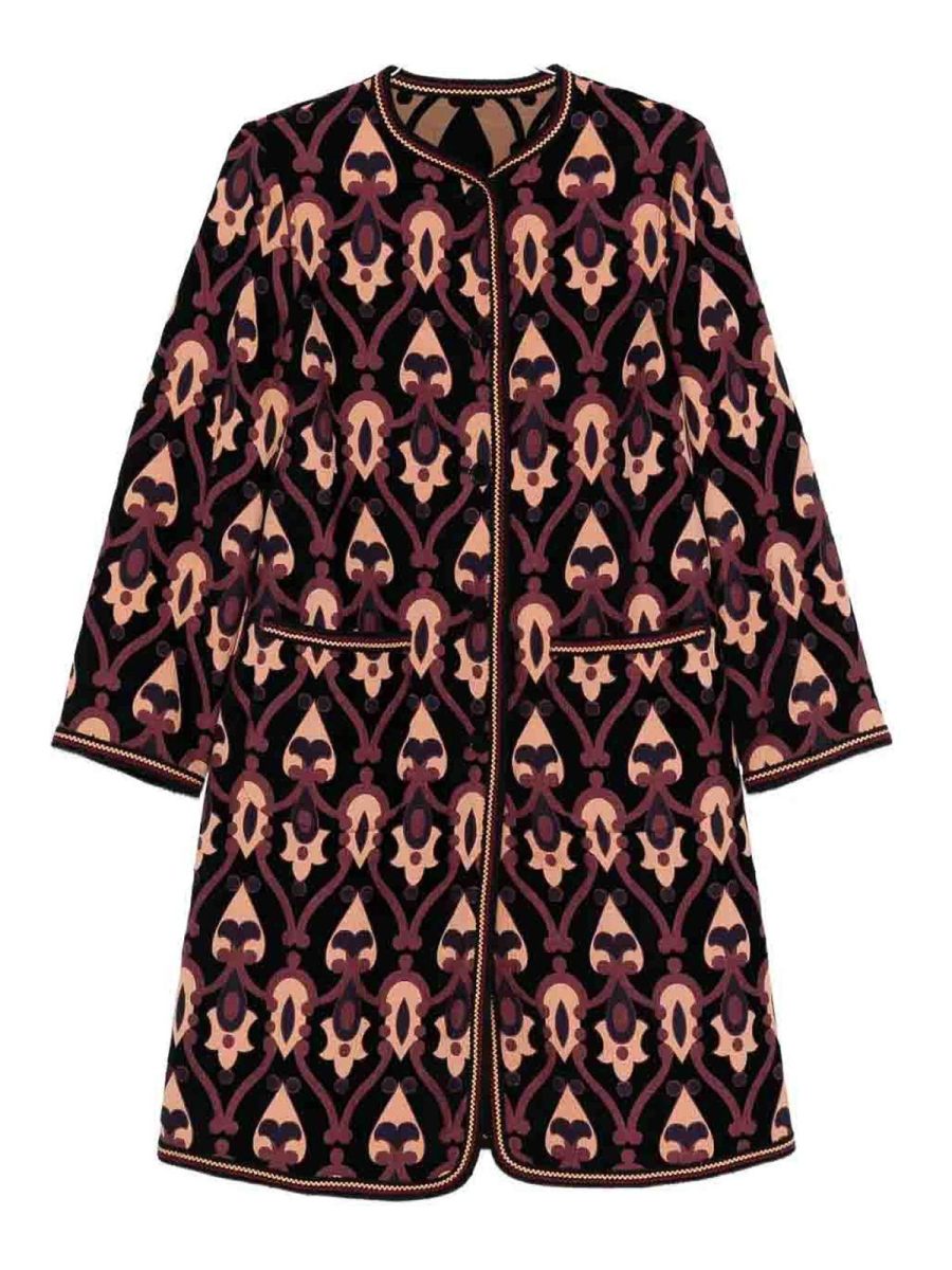 Etro Manteau Court - Bleu
