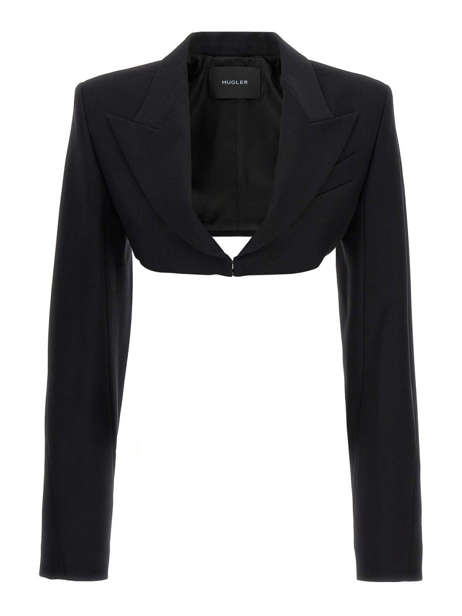 Mugler Veste Casual - Noir