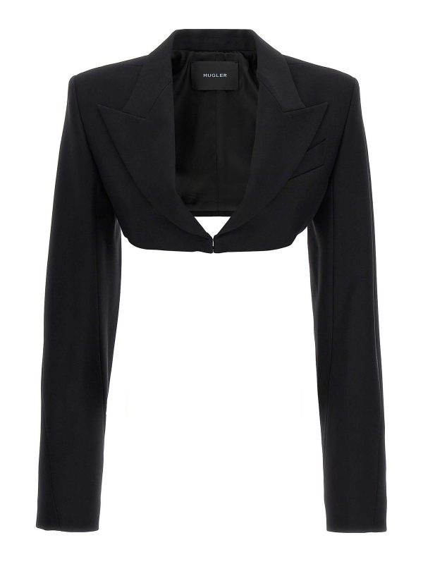 Mugler Veste Casual - Noir