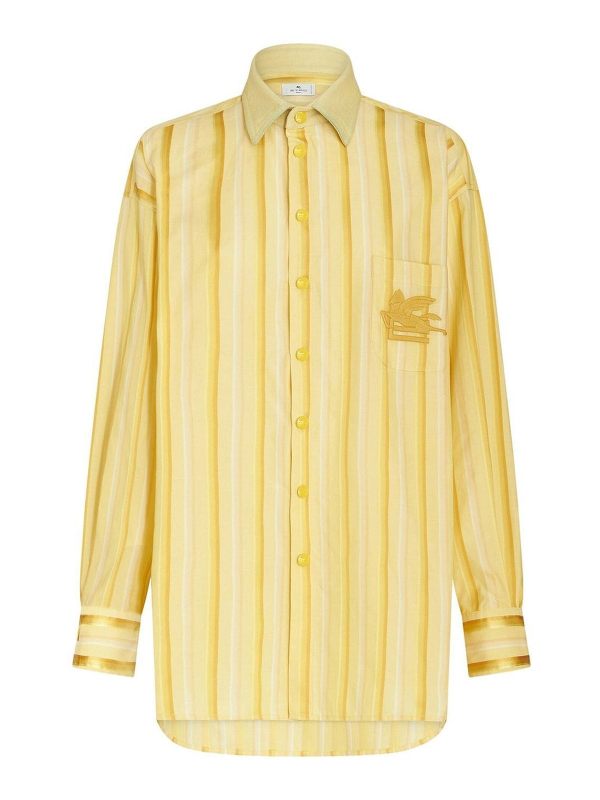 Etro Chemise - Jaune