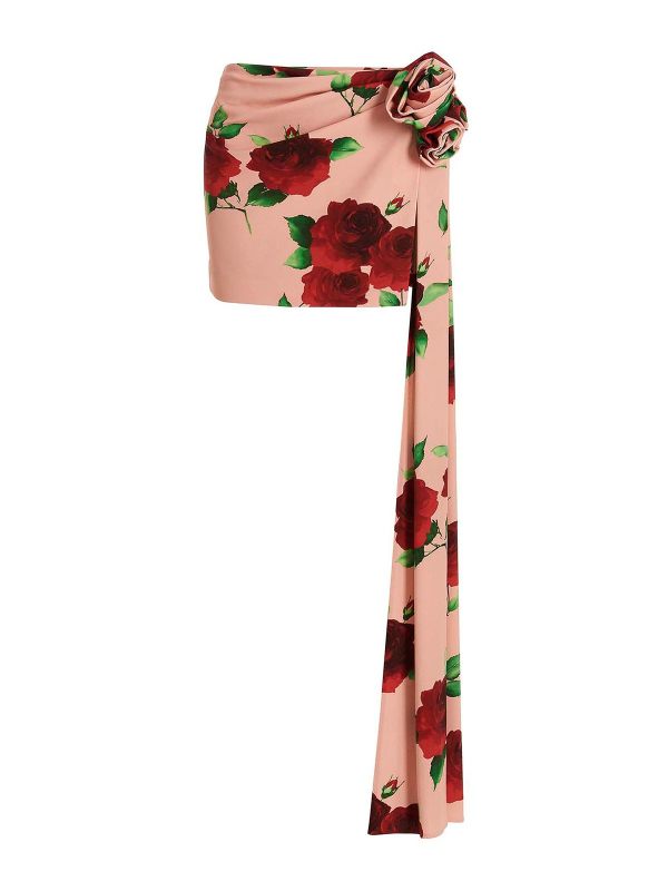 Magda Butrym Mini Jupe - Rose