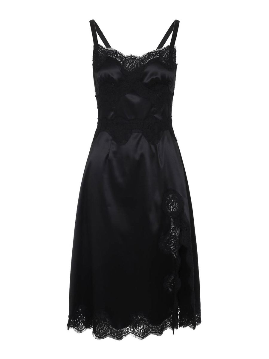 Dolce & Gabbana Maxi Robe - Noir