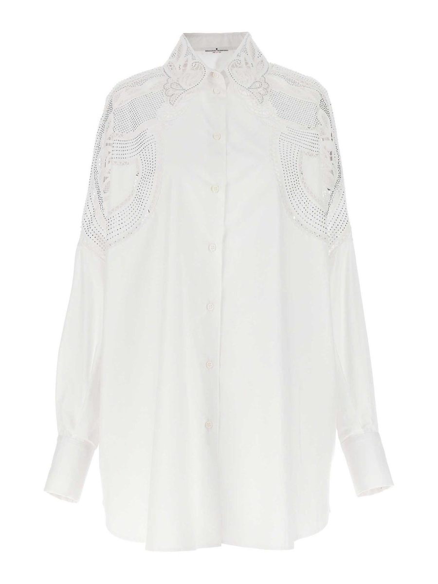 Ermanno Scervino Chemise - Blanc