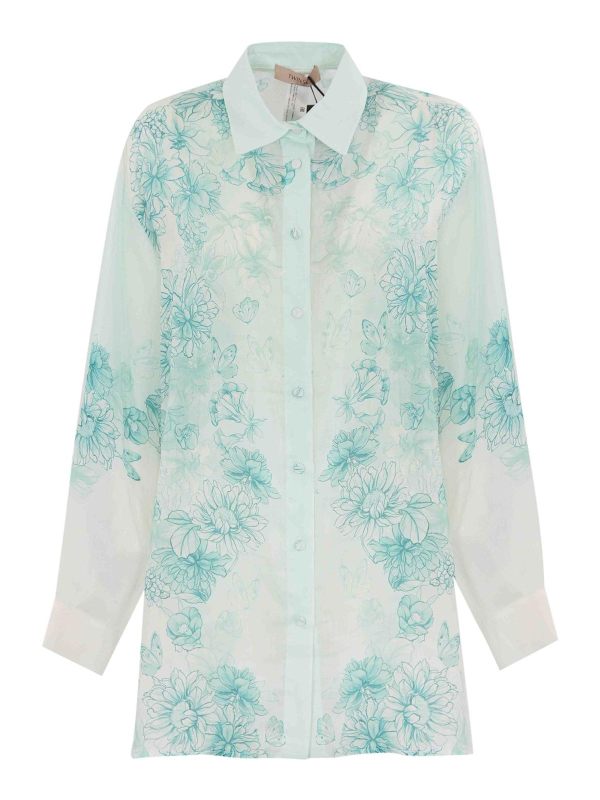 Twinset Chemise - Gris Clair