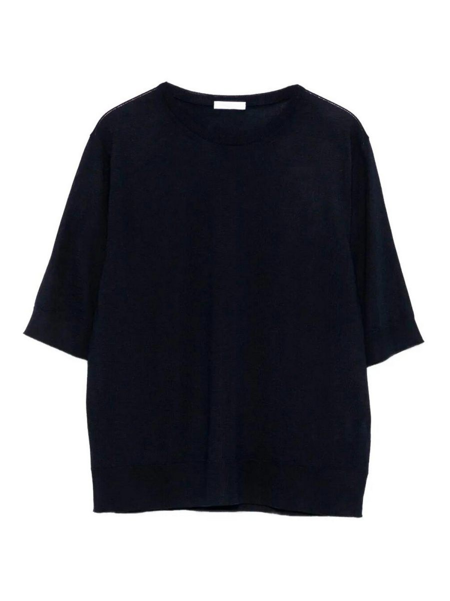 Malo Pull Col Rond - Bleu
