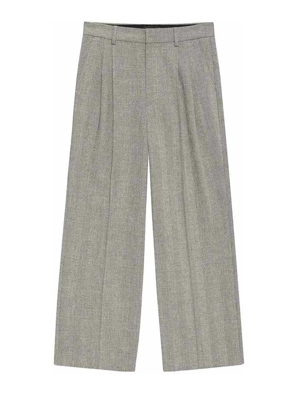 Anine Bing Pantalons Décontractés - Gris