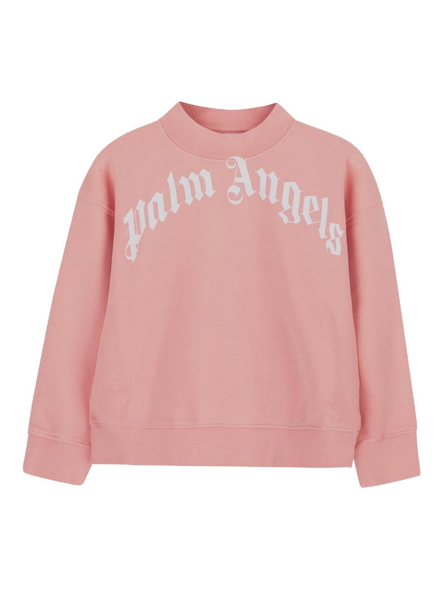 Palm Angels Pull Col Rond - Rose