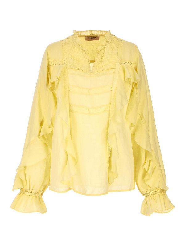 Twinset Blouse - Jaune