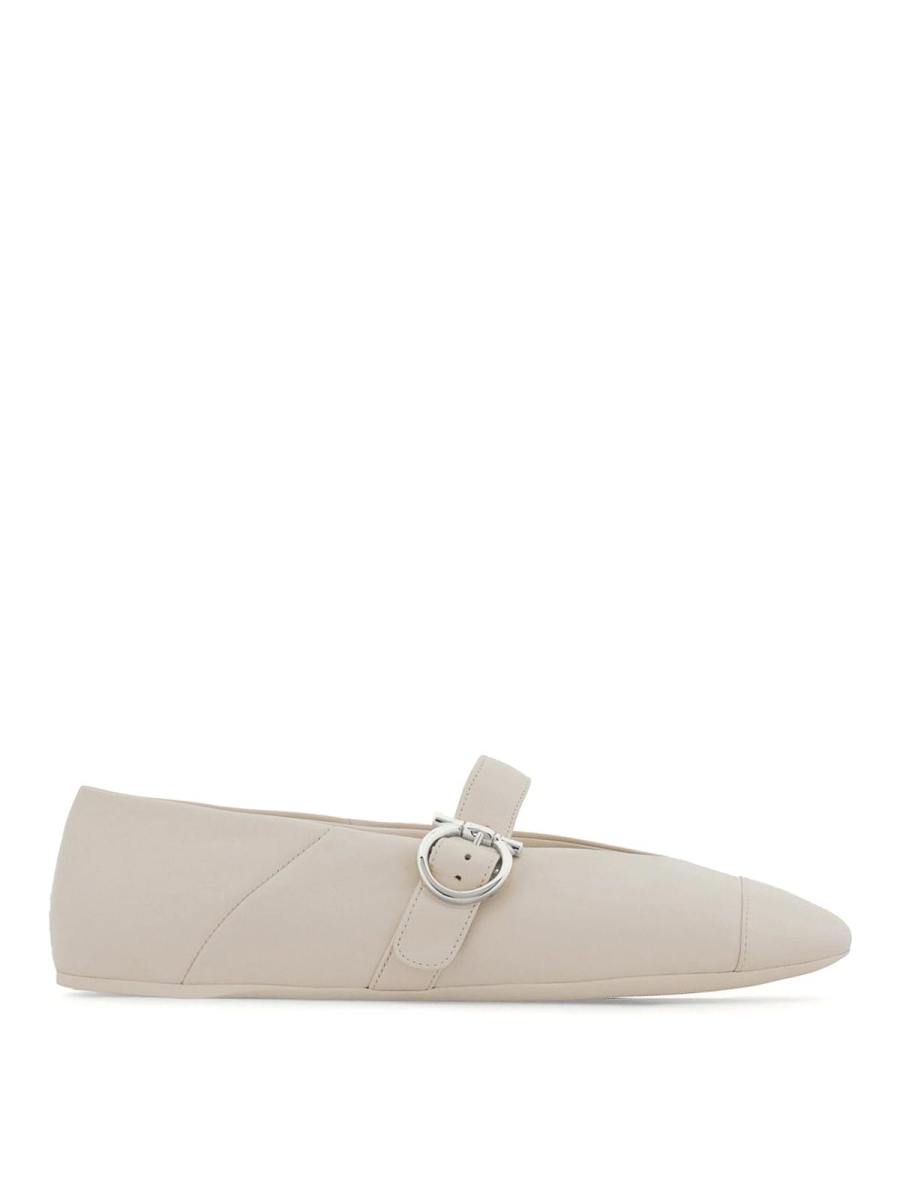 Ferragamo Ballerines - Blanc
