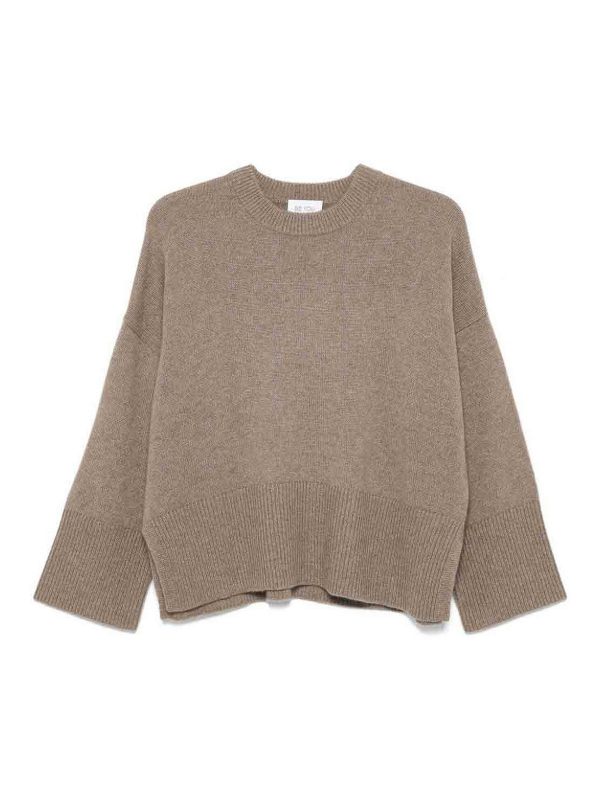 Be You Pull Col Rond - Marron