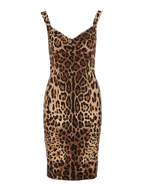 Dolce & Gabbana Robe Au Genou - Multicolore