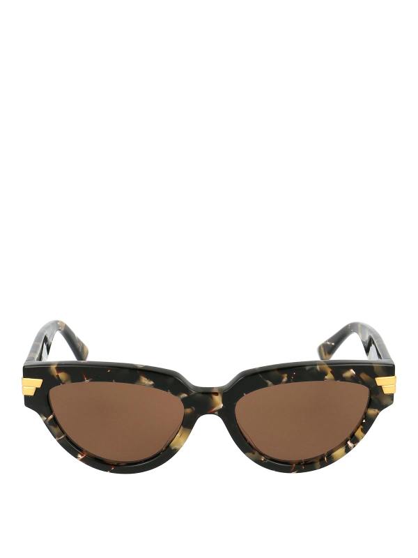 Bottega Veneta Lunettes De Soleil - Marron