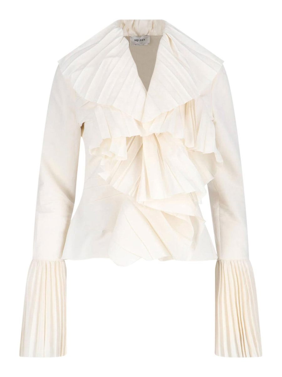 Alexander Mcqueen Blouse - Blanc