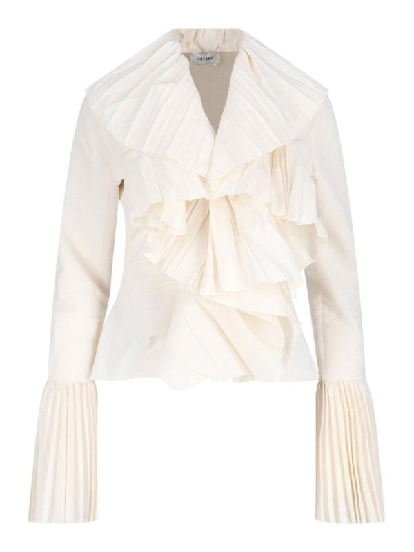 Alexander Mcqueen Blouse - Blanc
