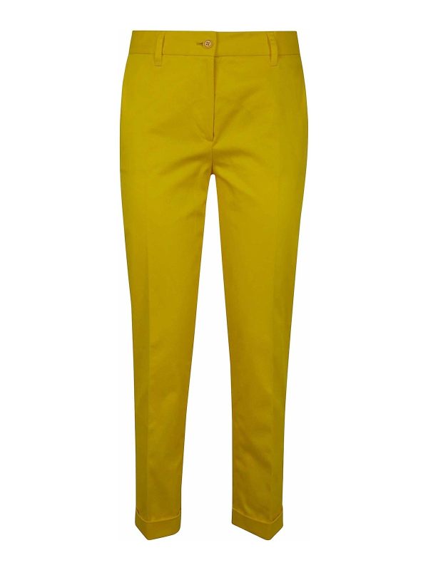 Aspesi Pantalons Décontractés - Orange