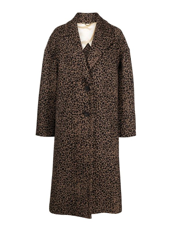 Golden Goose Manteau Au Genou - Marron