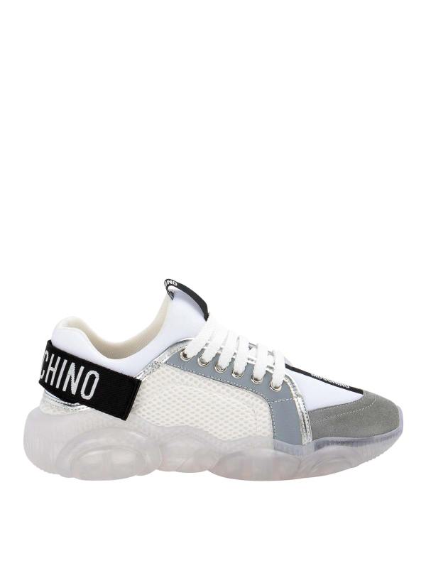 Moschino Baskets - Blanc