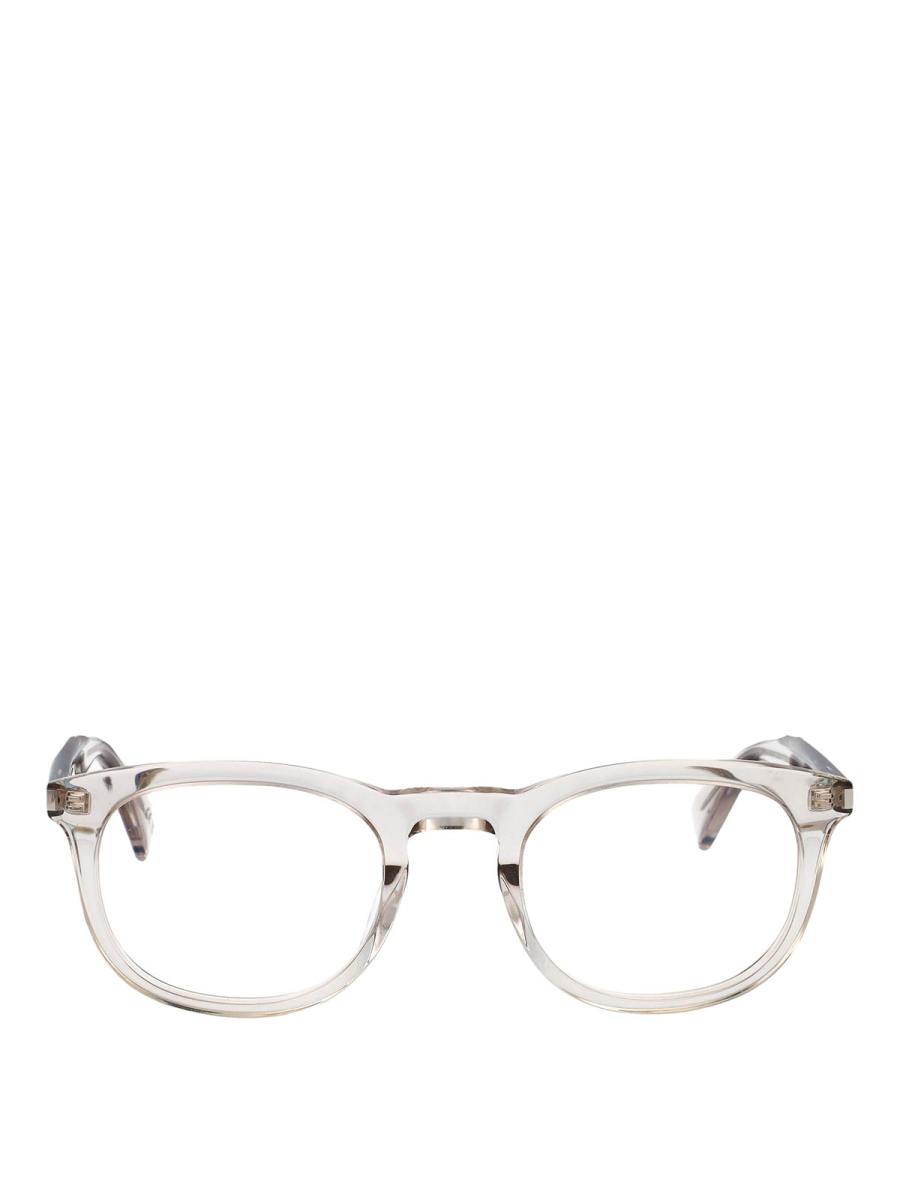 Saint Laurent Lunettes De Soleil - Beige