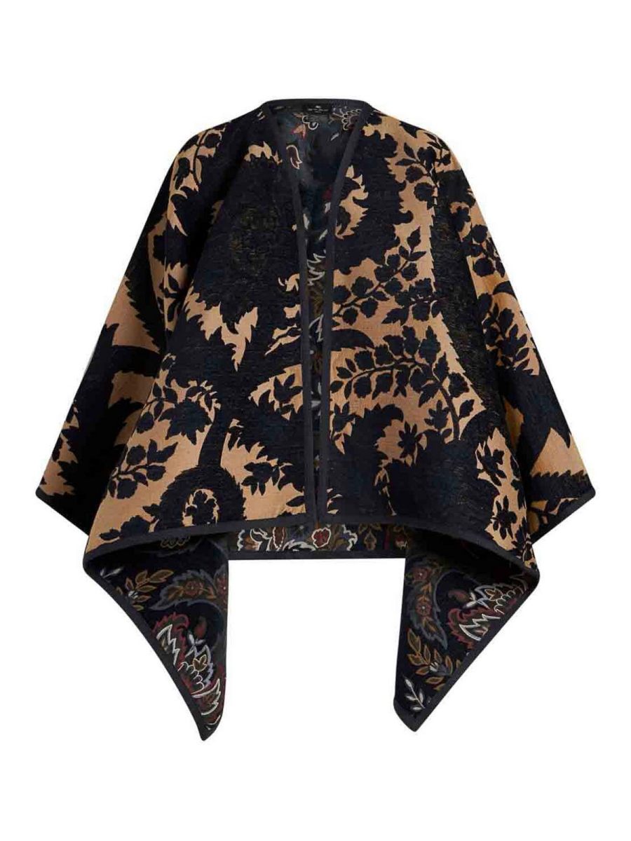 Etro Cape - Bleu