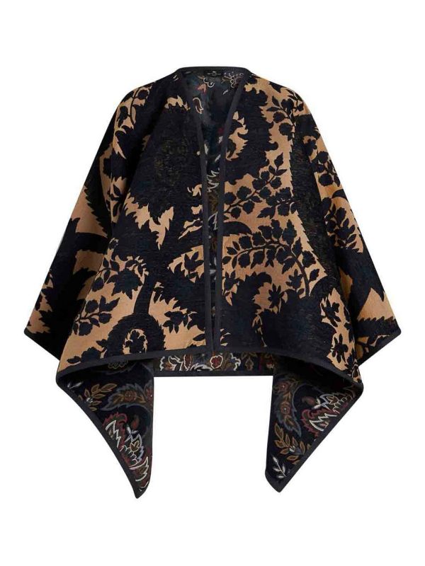 Etro Cape - Bleu