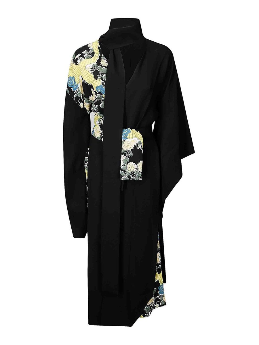 Setchu Maxi Robe - Noir