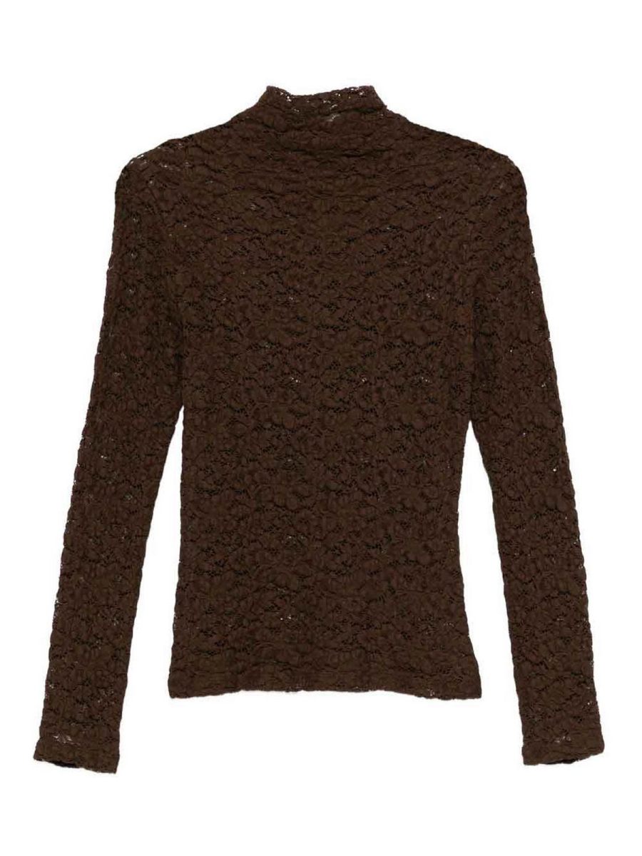 Seventy Pull Col Rond - Marron